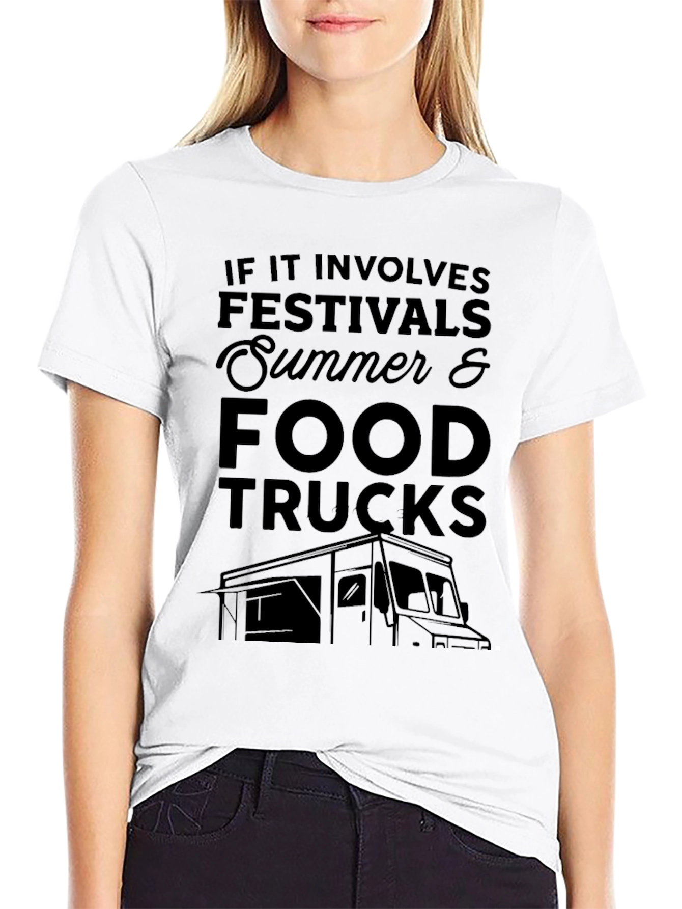 Festival Summer Food Truck Graphic Tee