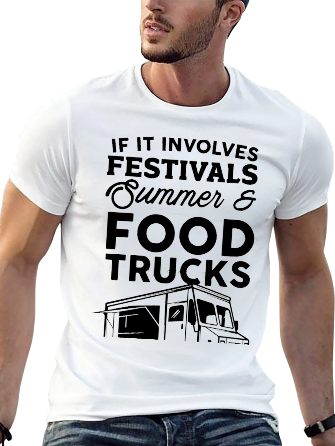 Festival Summer Food Truck Graphic Tee