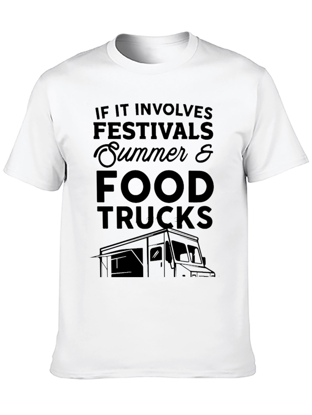 Festival Summer Food Truck Graphic Tee