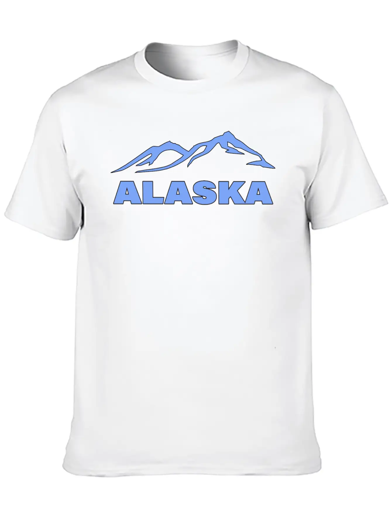 ALASKA Unisex Casual T-Shirt – Clean Design For Daily Comfort