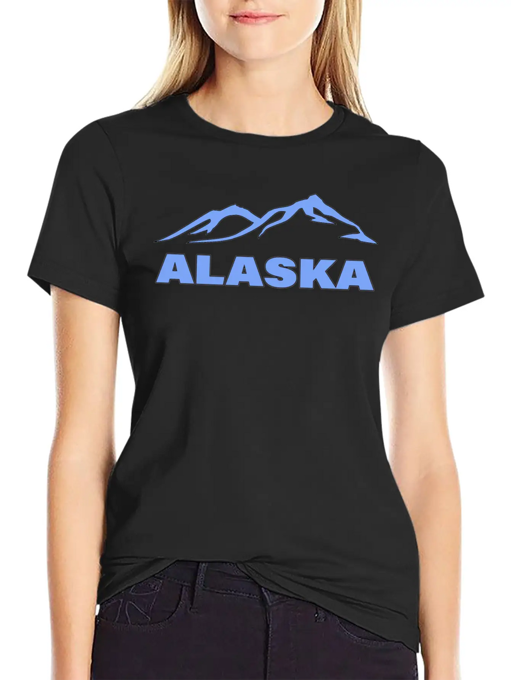 ALASKA Unisex Casual T-Shirt – Clean Design For Daily Comfort