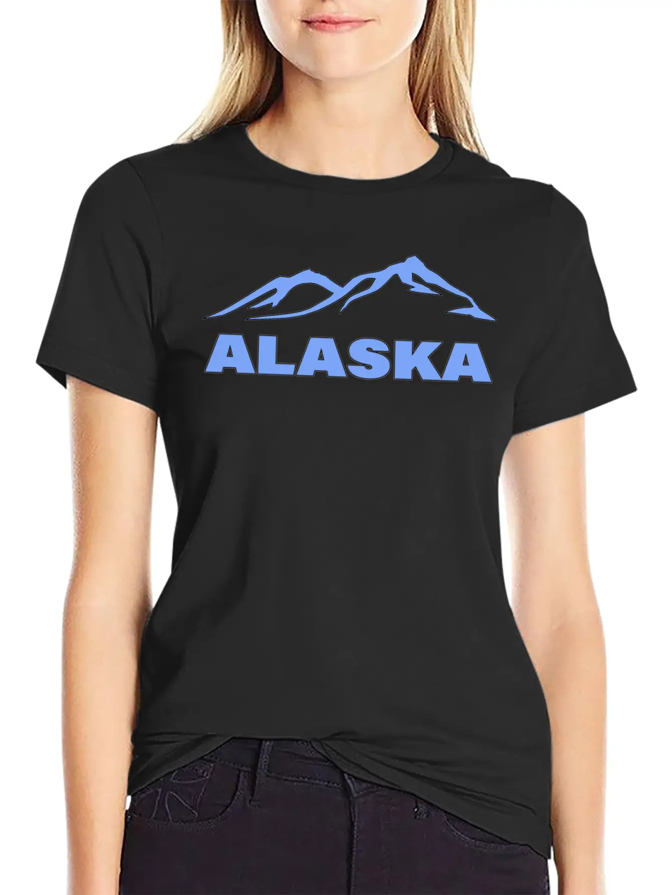 ALASKA Unisex Casual T-Shirt – Clean Design For Daily Comfort