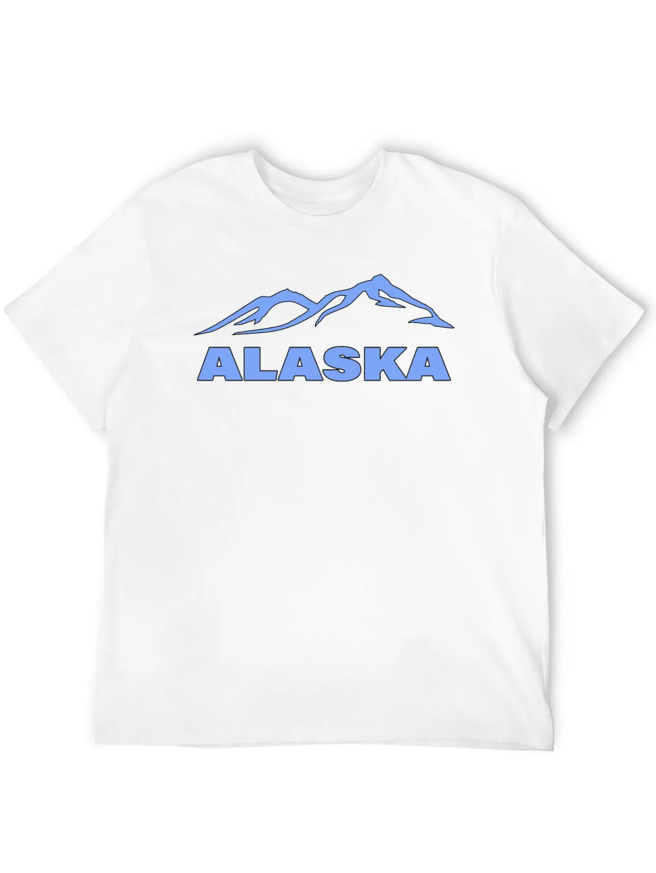 ALASKA Unisex Casual T-Shirt – Clean Design For Daily Comfort