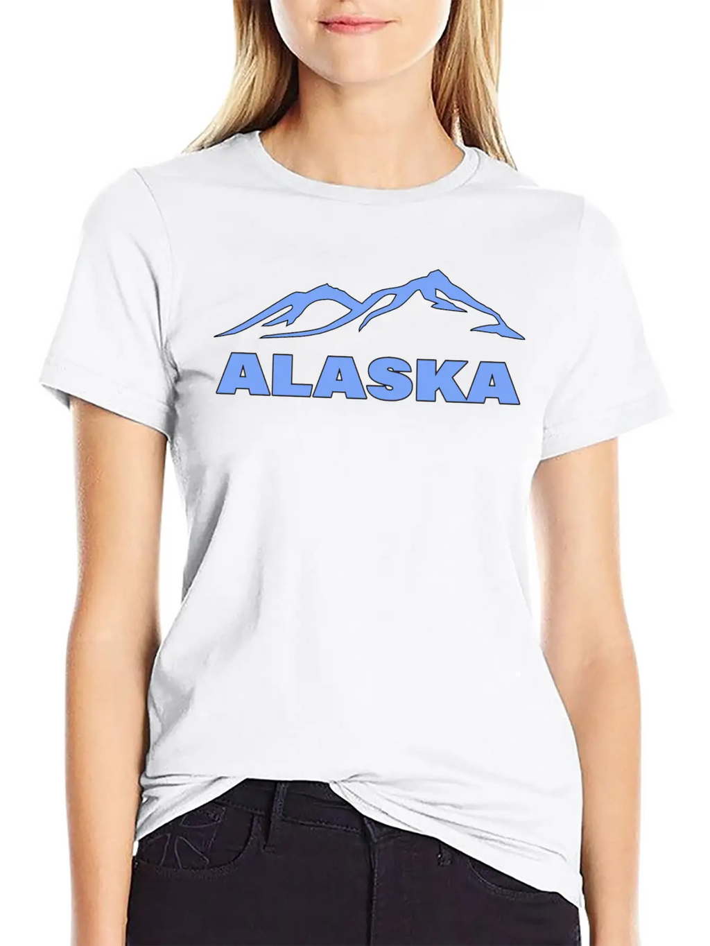 ALASKA Unisex Casual T-Shirt – Clean Design For Daily Comfort