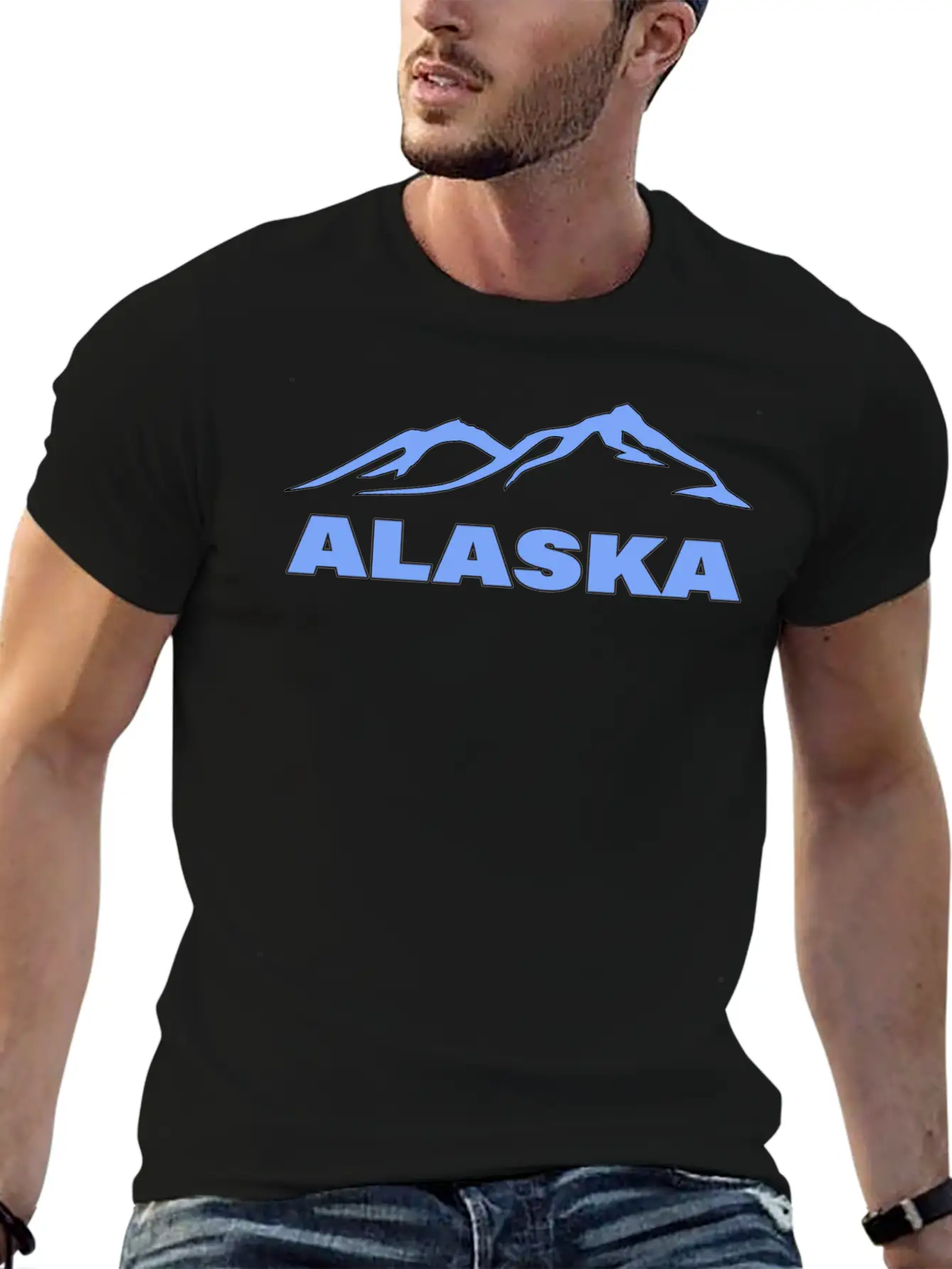 ALASKA Unisex Casual T-Shirt – Clean Design For Daily Comfort
