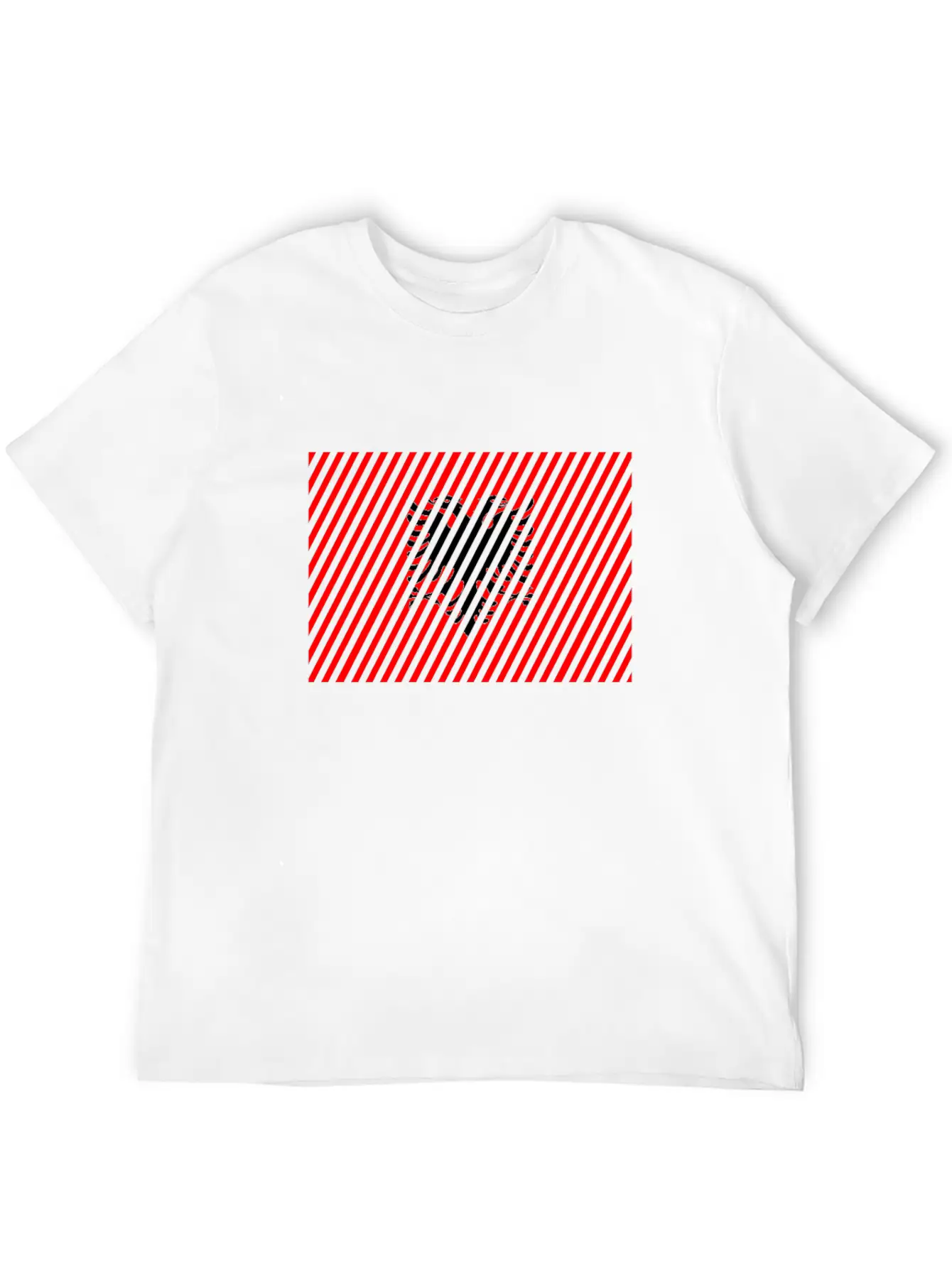 Albania Flag Unisex Short Sleeve Soft Cotton T-Shirt – Casual Everyday Wear