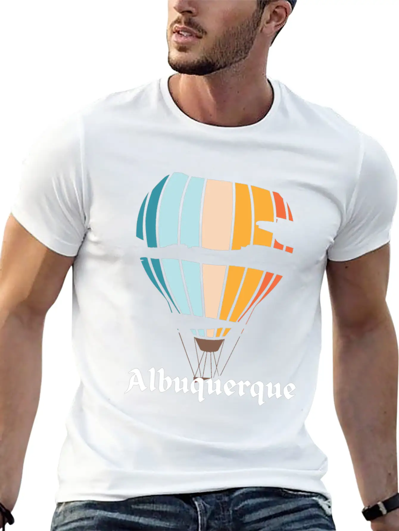 Albuquerque Balloon Fiesta. Balloon Festival Gift Unisex Casual T-Shirt – Clean Design For Daily Comfort