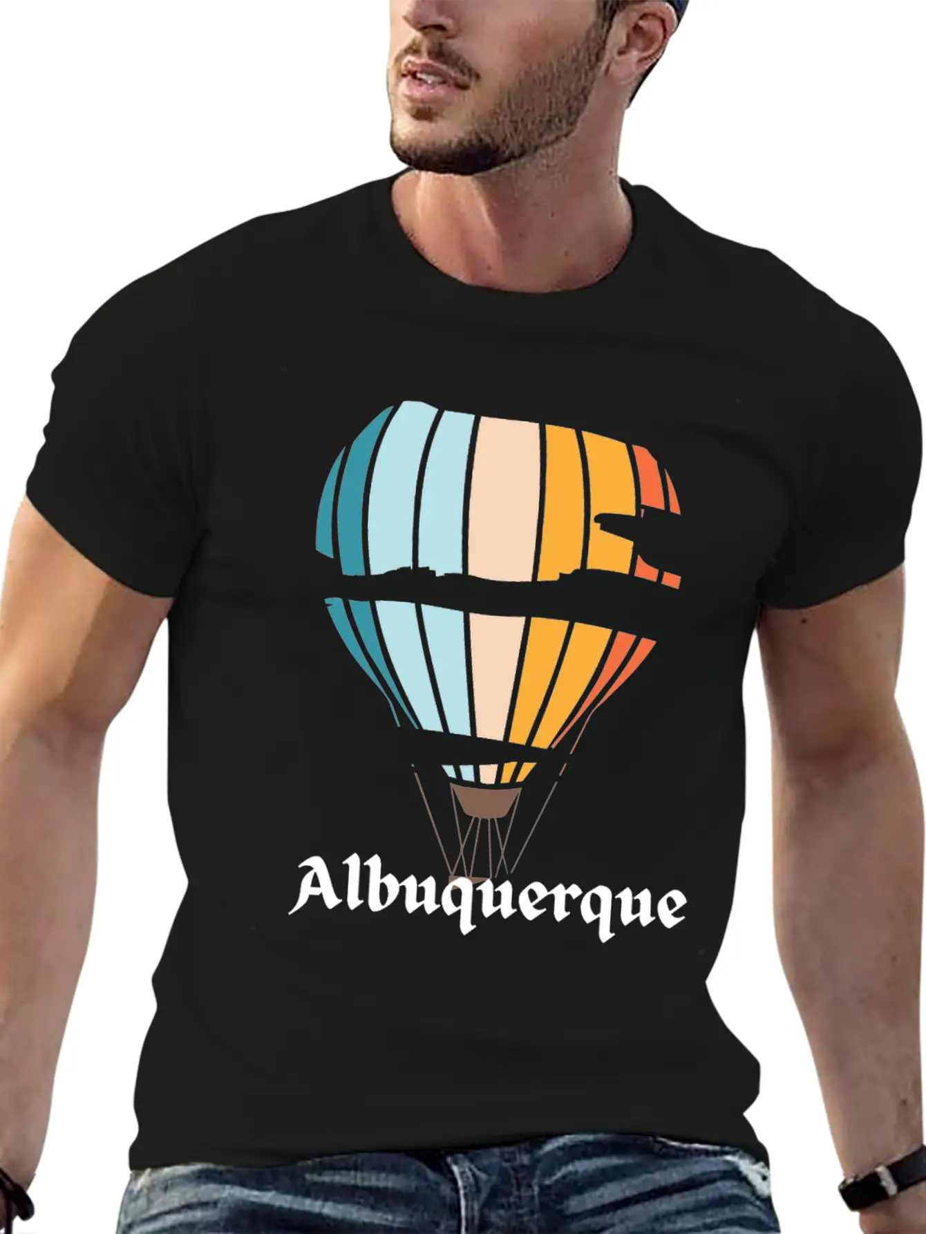 Albuquerque Balloon Fiesta. Balloon Festival Gift Unisex Casual T-Shirt – Clean Design For Daily Comfort