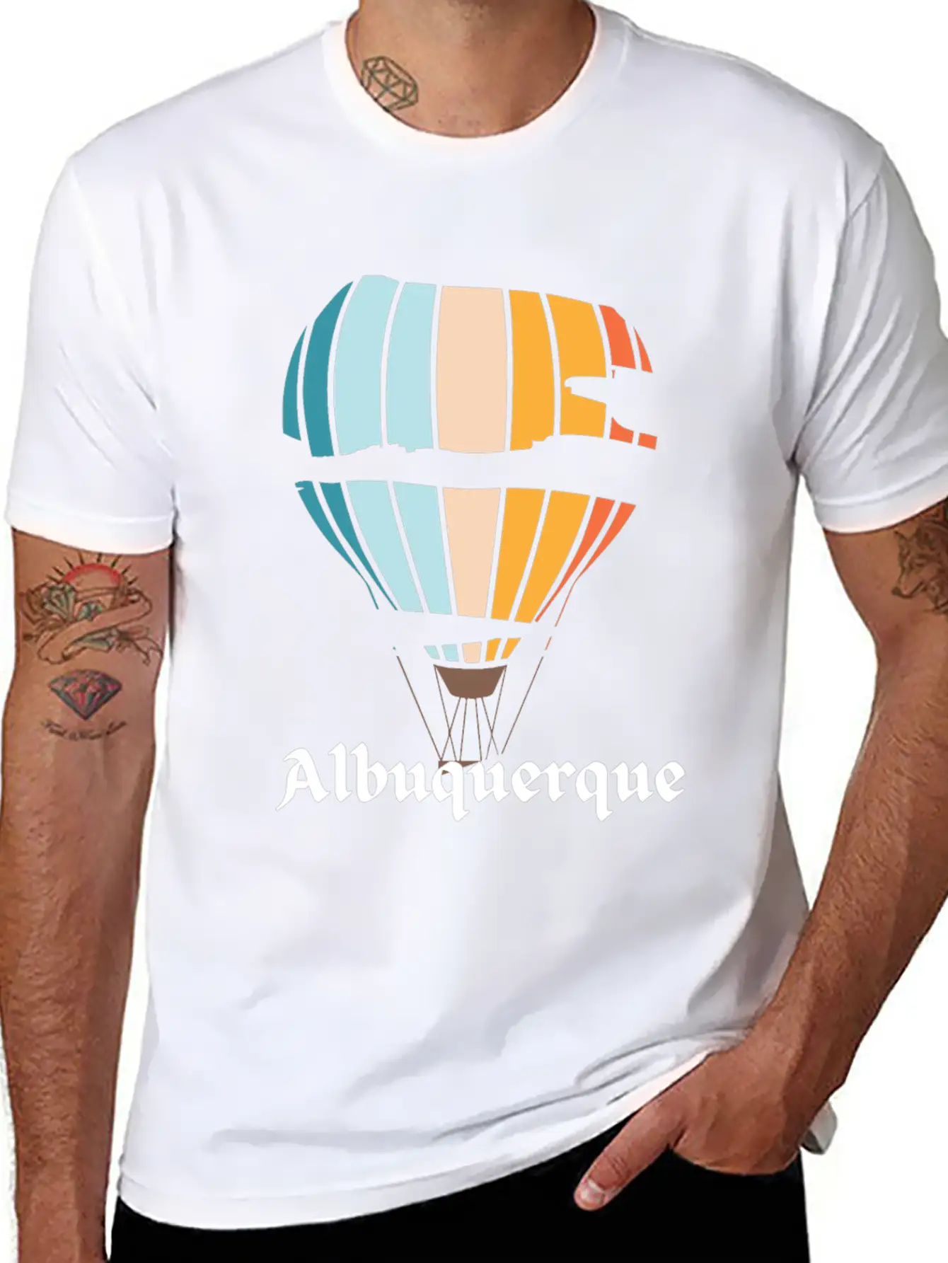 Albuquerque Balloon Fiesta. Balloon Festival Gift Unisex Casual T-Shirt – Clean Design For Daily Comfort