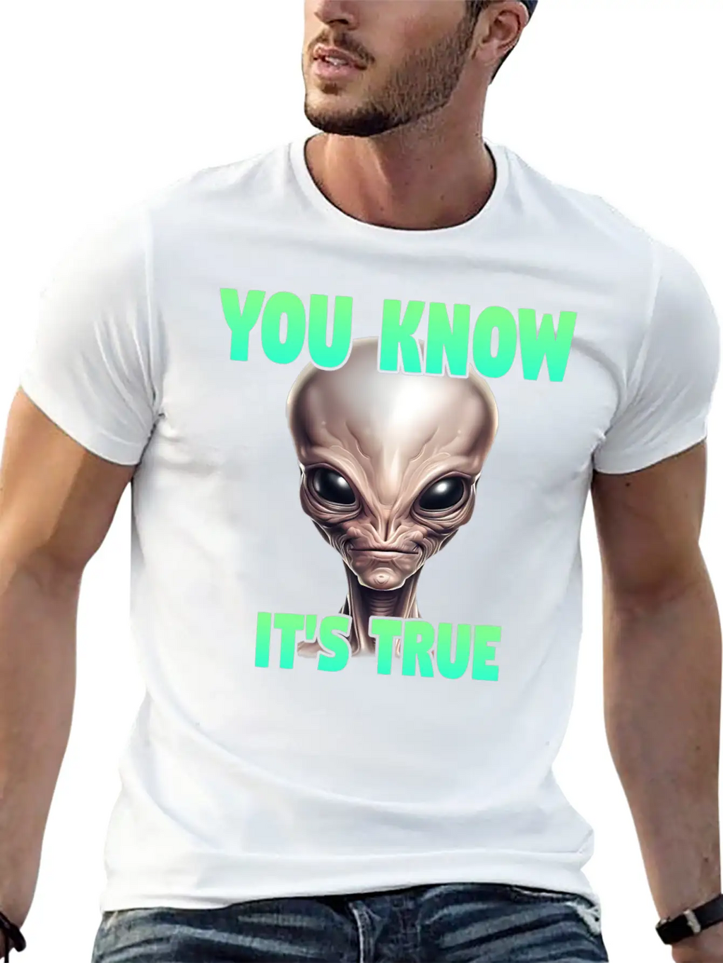 Alien Consciousness Casual Graphic T-Shirt – Simple And Comfortable Daily Wear