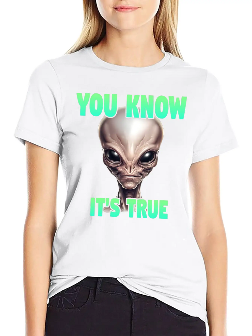 Alien Consciousness Casual Graphic T-Shirt – Simple And Comfortable Daily Wear