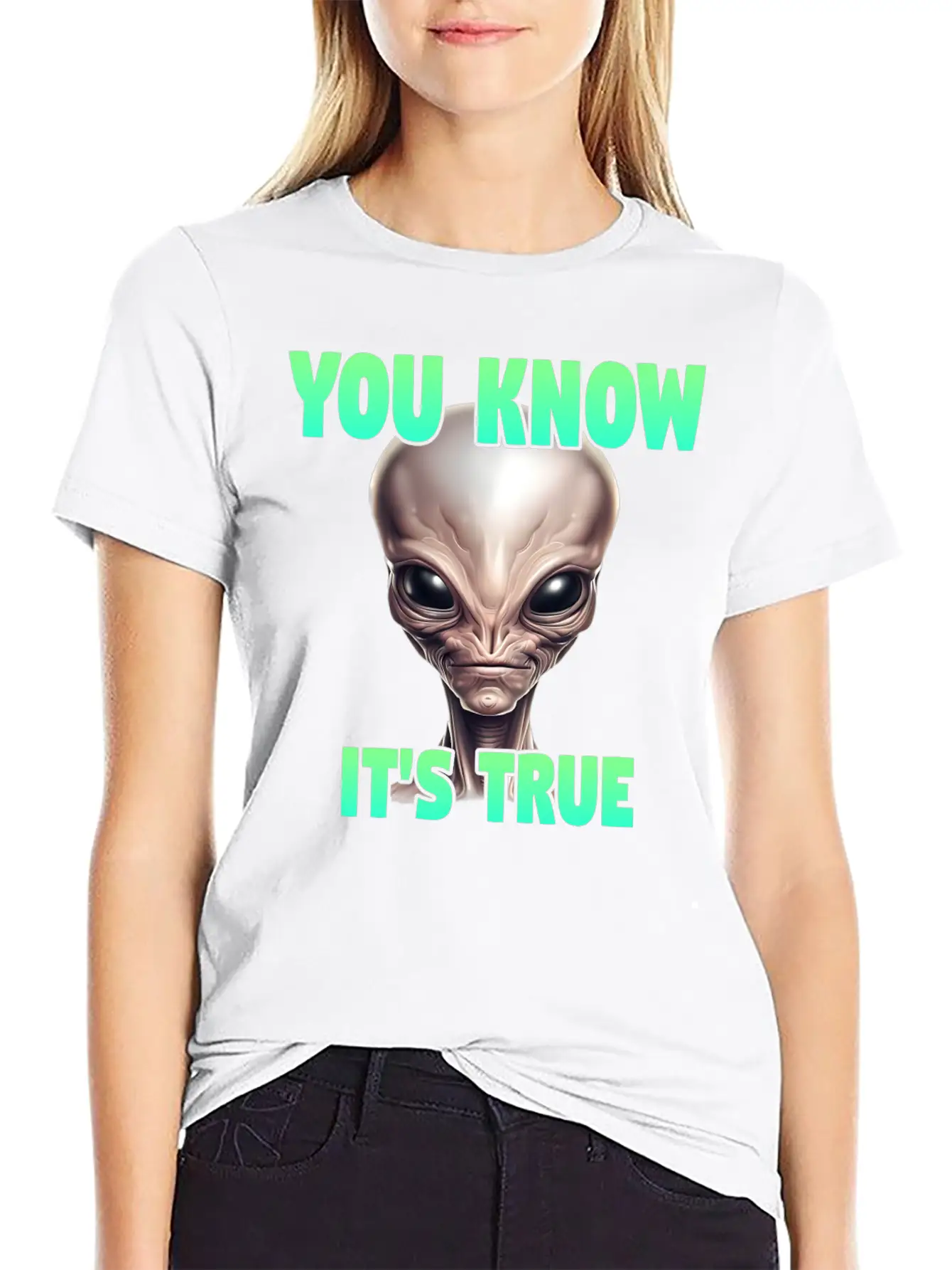 Alien Consciousness Casual Graphic T-Shirt – Simple And Comfortable Daily Wear