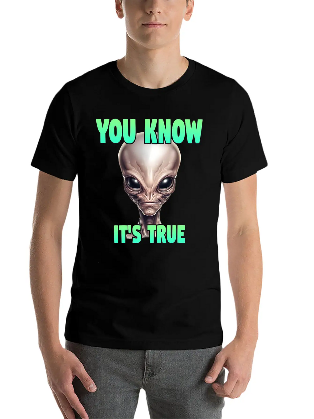 Alien Consciousness Casual Graphic T-Shirt – Simple And Comfortable Daily Wear
