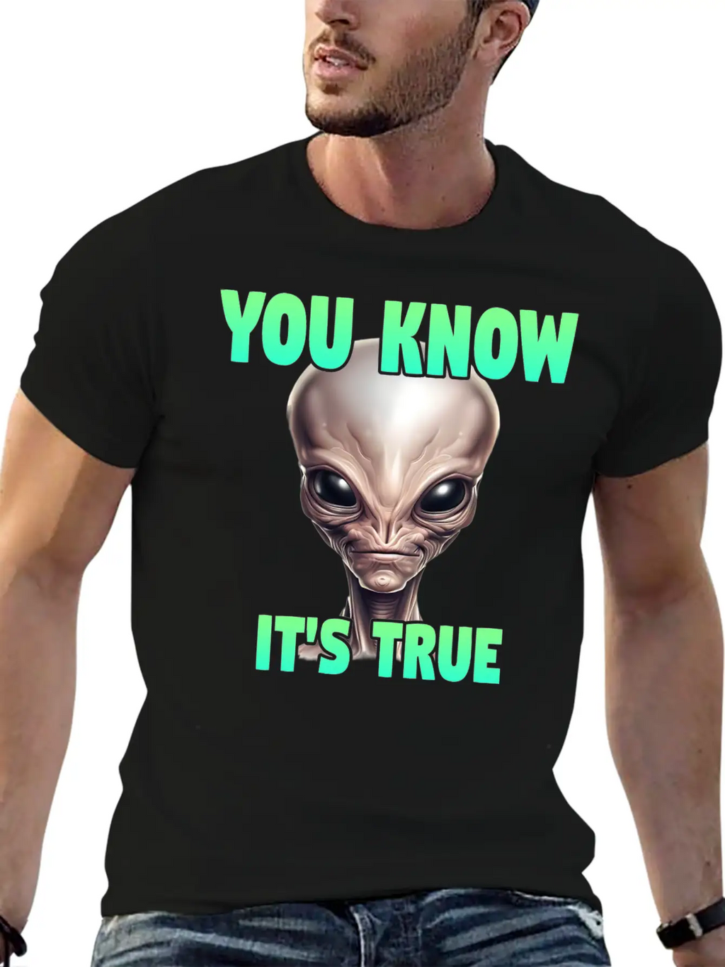 Alien Consciousness Casual Graphic T-Shirt – Simple And Comfortable Daily Wear