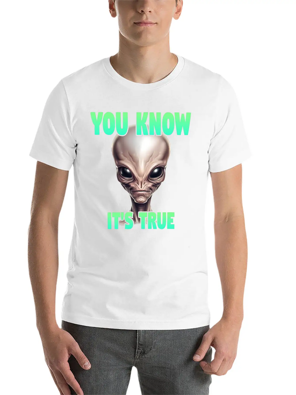 Alien Consciousness Casual Graphic T-Shirt – Simple And Comfortable Daily Wear