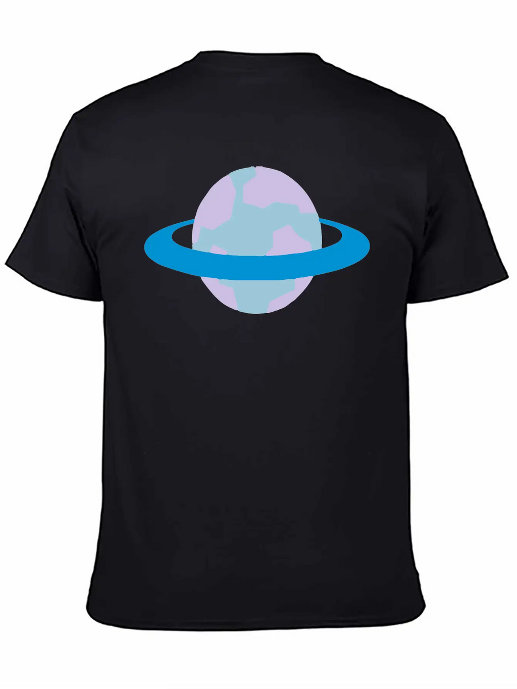 Alien Planet (with Ring) Unisex Casual T-Shirt – Clean Design For Daily Comfort