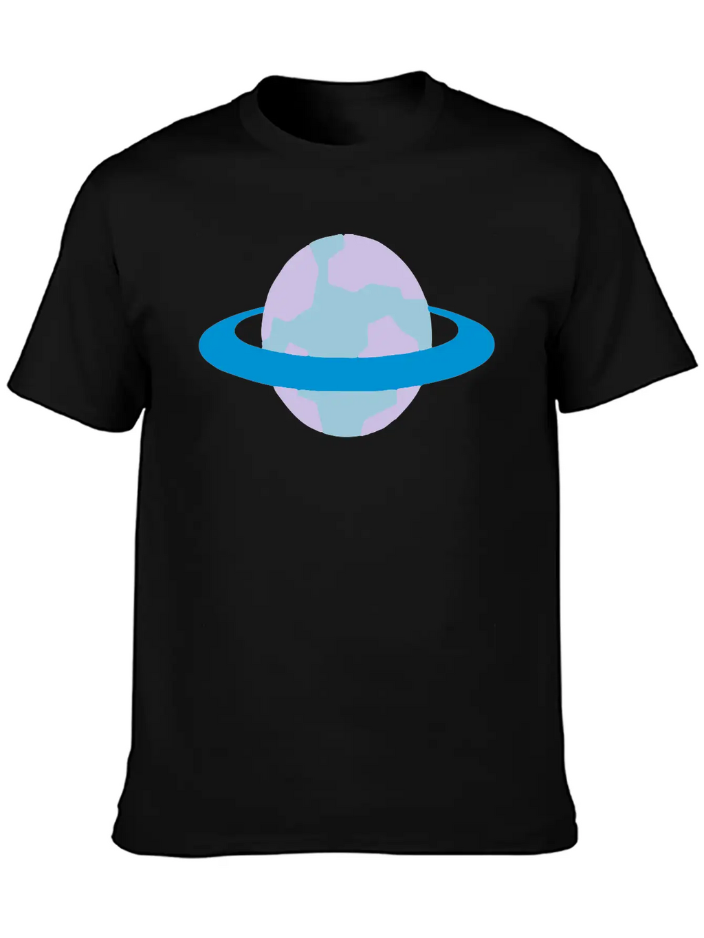 Alien Planet (with Ring) Unisex Casual T-Shirt – Clean Design For Daily Comfort
