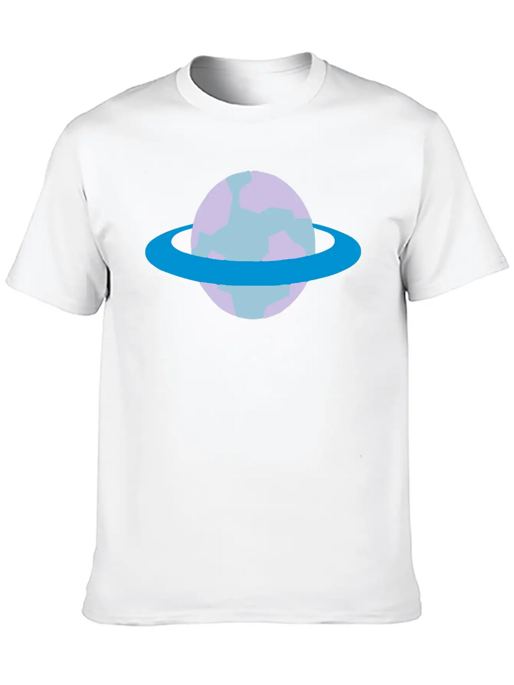 Alien Planet (with Ring) Unisex Casual T-Shirt – Clean Design For Daily Comfort