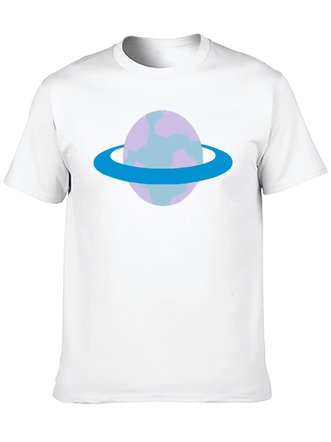 Alien Planet (with Ring) Unisex Casual T-Shirt – Clean Design For Daily Comfort