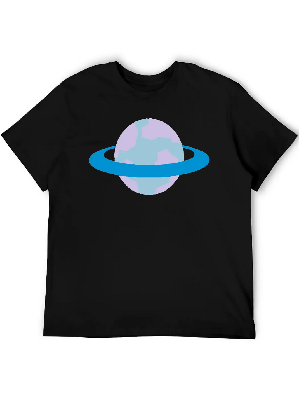Alien Planet (with Ring) Unisex Casual T-Shirt – Clean Design For Daily Comfort