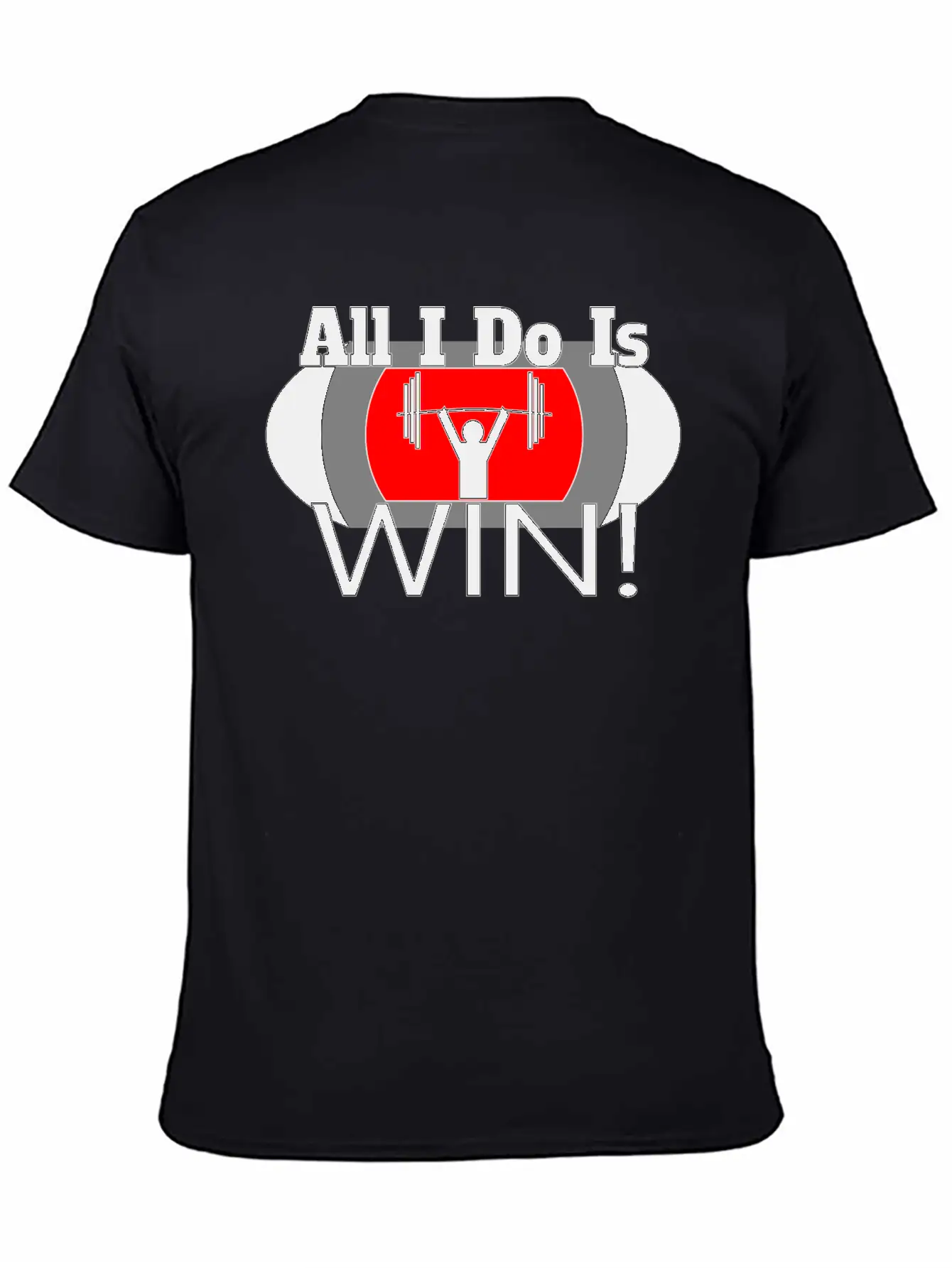 ALL I DO IS WIN (LIFTING) Unisex Casual T-Shirt – Clean Design For Daily Comfort
