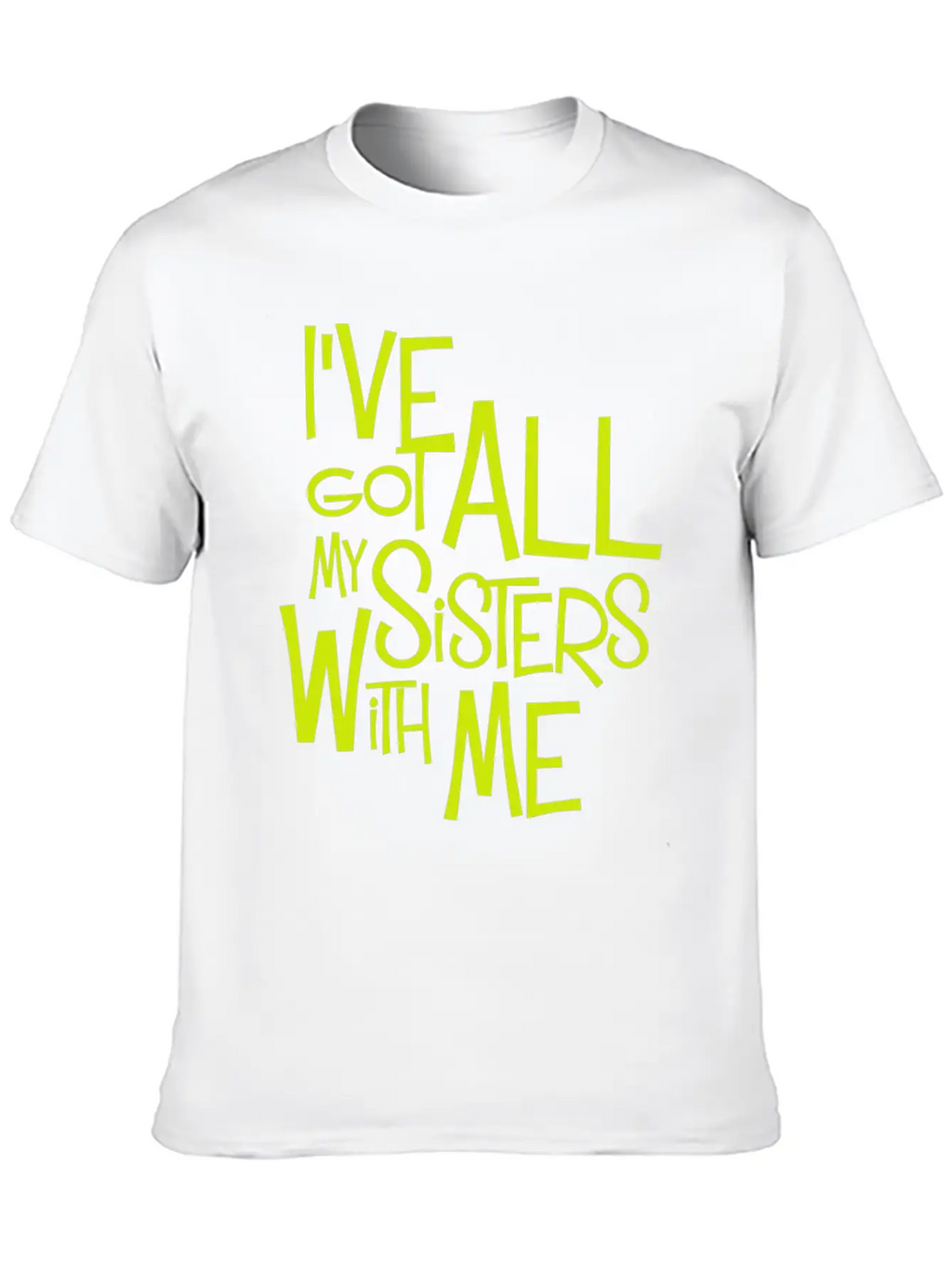 All My Sisters Unisex Casual T-Shirt – Clean Design For Daily Comfort