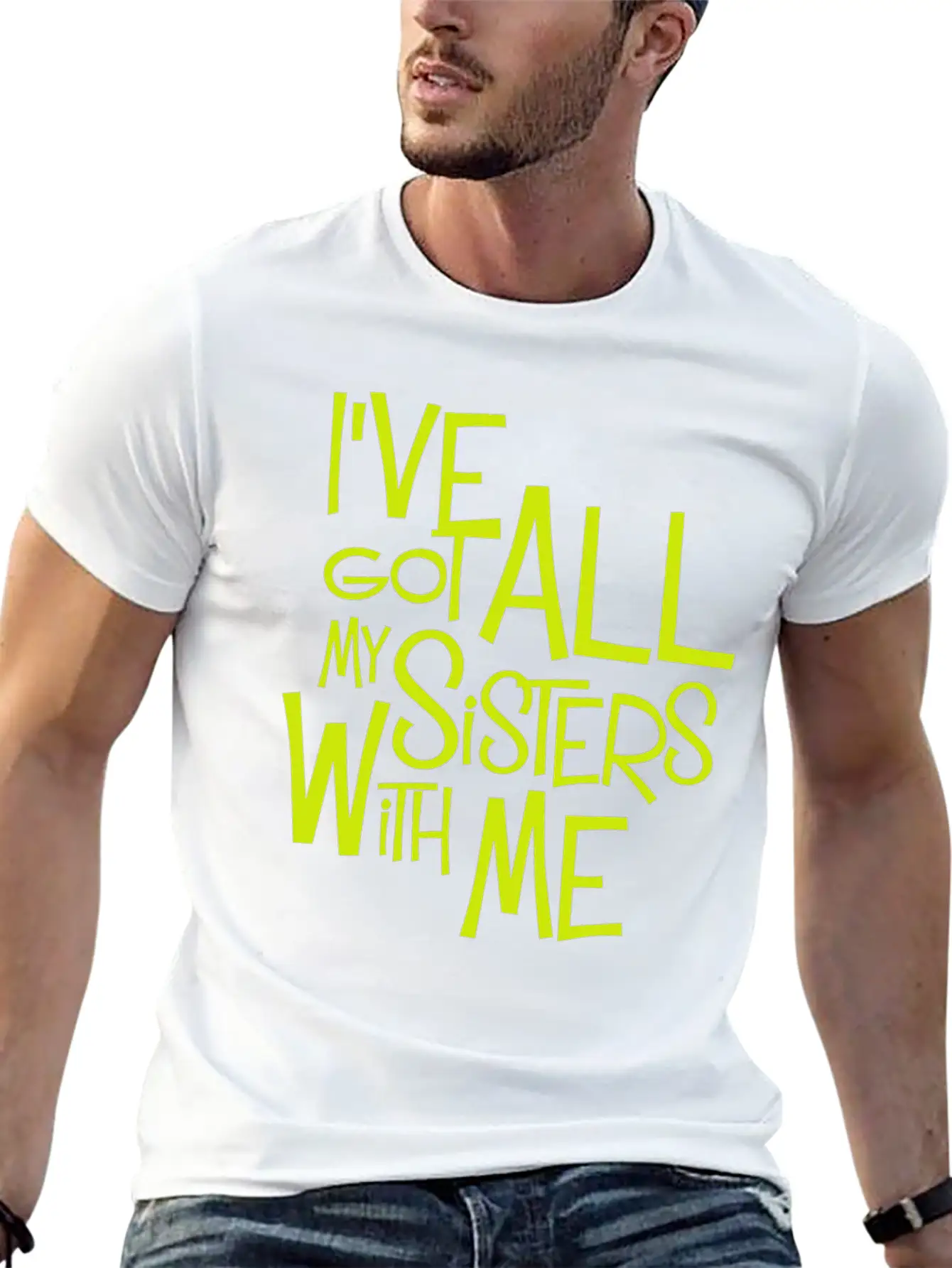 All My Sisters Unisex Casual T-Shirt – Clean Design For Daily Comfort