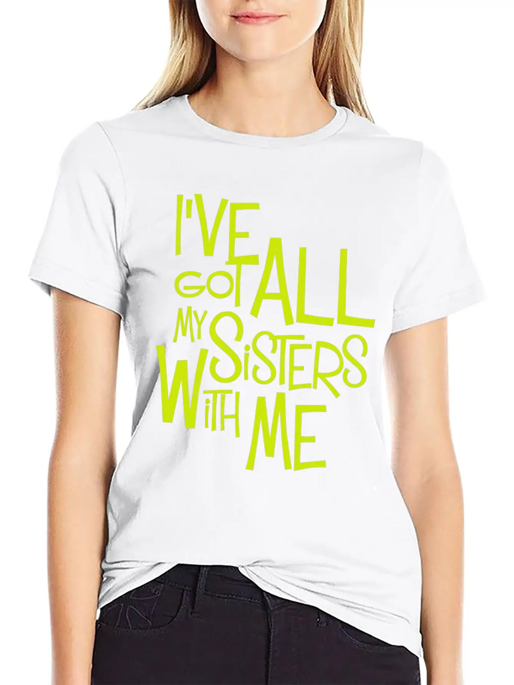 All My Sisters Unisex Casual T-Shirt – Clean Design For Daily Comfort