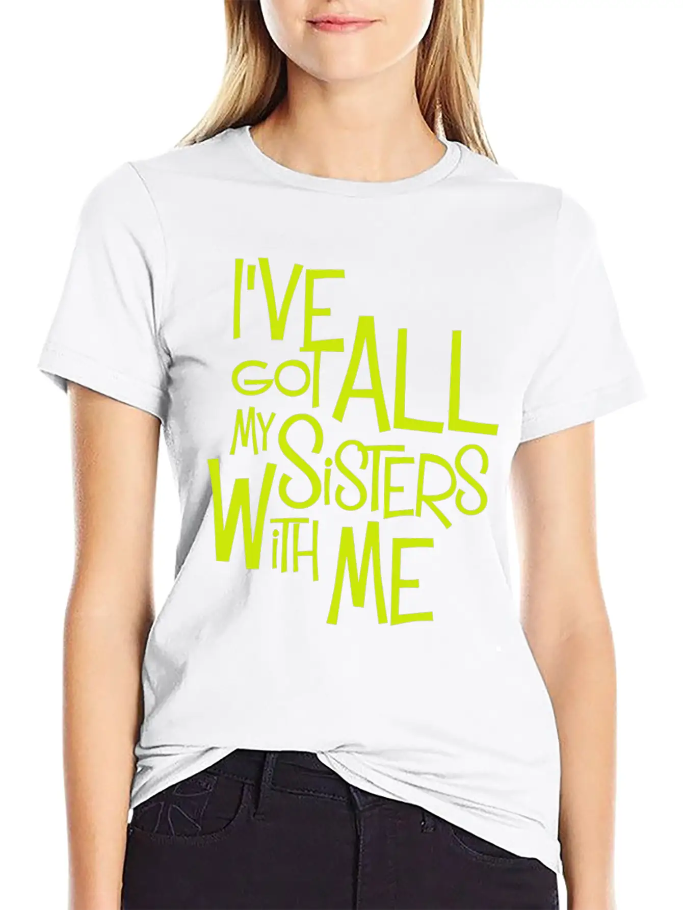 All My Sisters Unisex Casual T-Shirt – Clean Design For Daily Comfort