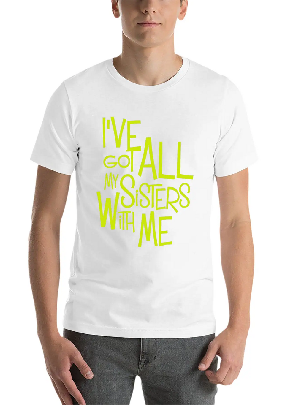 All My Sisters Unisex Casual T-Shirt – Clean Design For Daily Comfort
