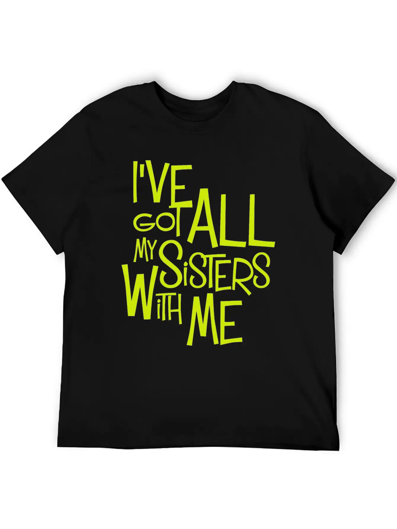 All My Sisters Unisex Casual T-Shirt – Clean Design For Daily Comfort
