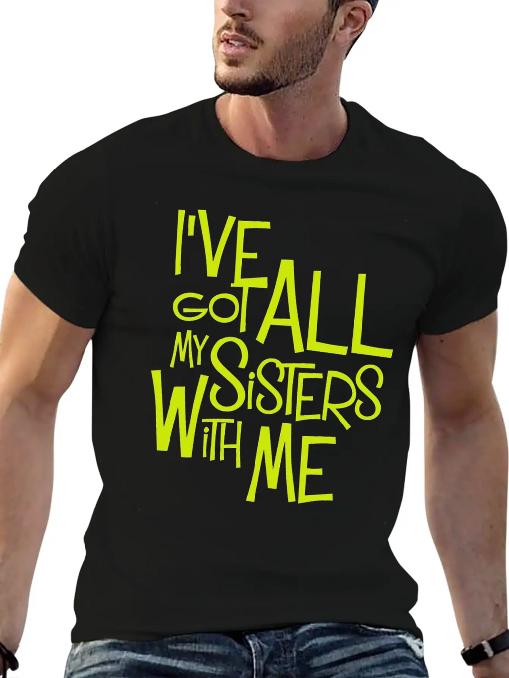 All My Sisters Unisex Casual T-Shirt – Clean Design For Daily Comfort