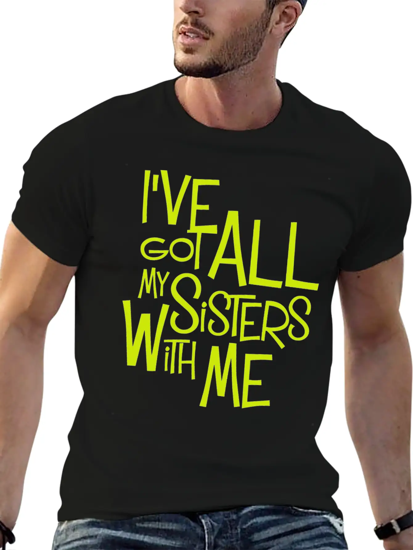 All My Sisters Unisex Casual T-Shirt – Clean Design For Daily Comfort