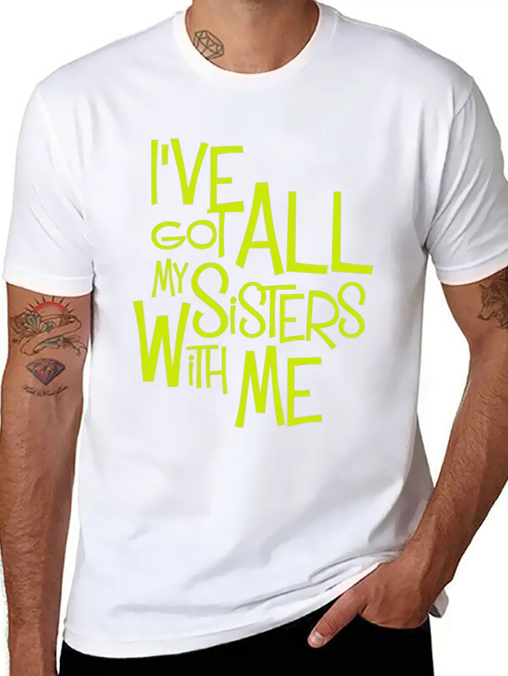 All My Sisters Unisex Casual T-Shirt – Clean Design For Daily Comfort