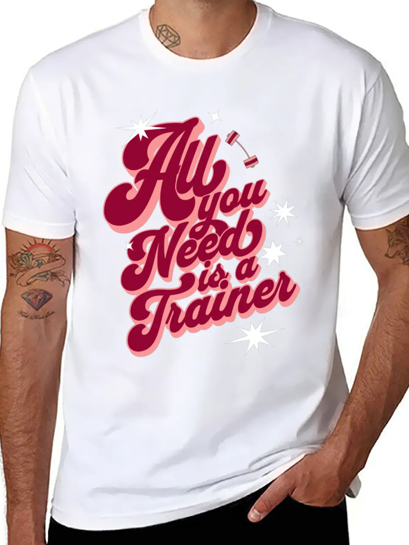All You Need Is A Trainer Unisex Casual T-Shirt – Clean Design For Daily Comfort
