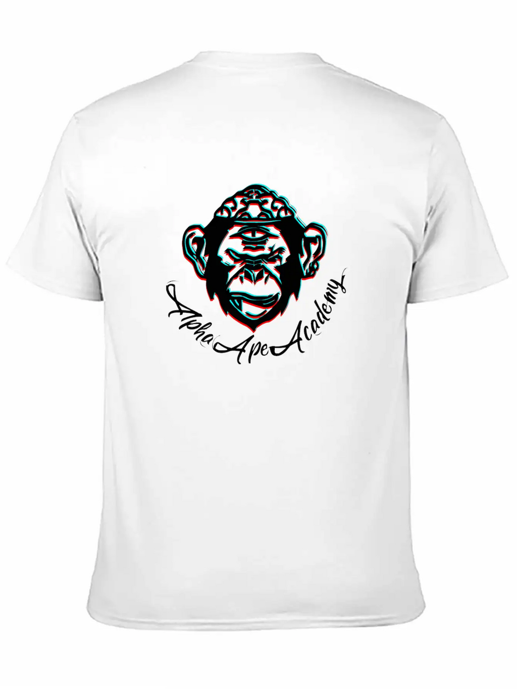 Alpha Ape Academy Classic T Shirt Unisex Casual T-Shirt – Clean Design For Daily Comfort