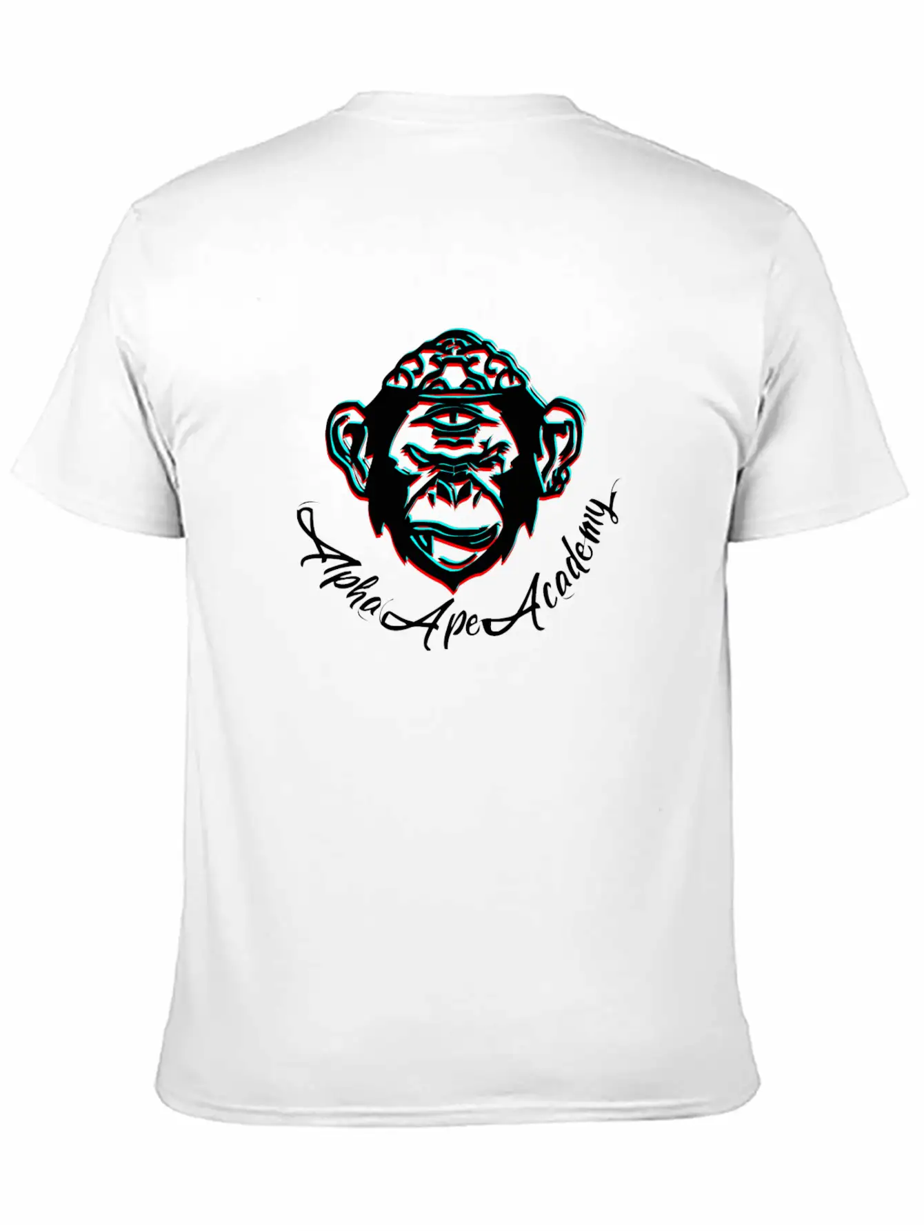 Alpha Ape Academy Classic T Shirt Unisex Casual T-Shirt – Clean Design For Daily Comfort