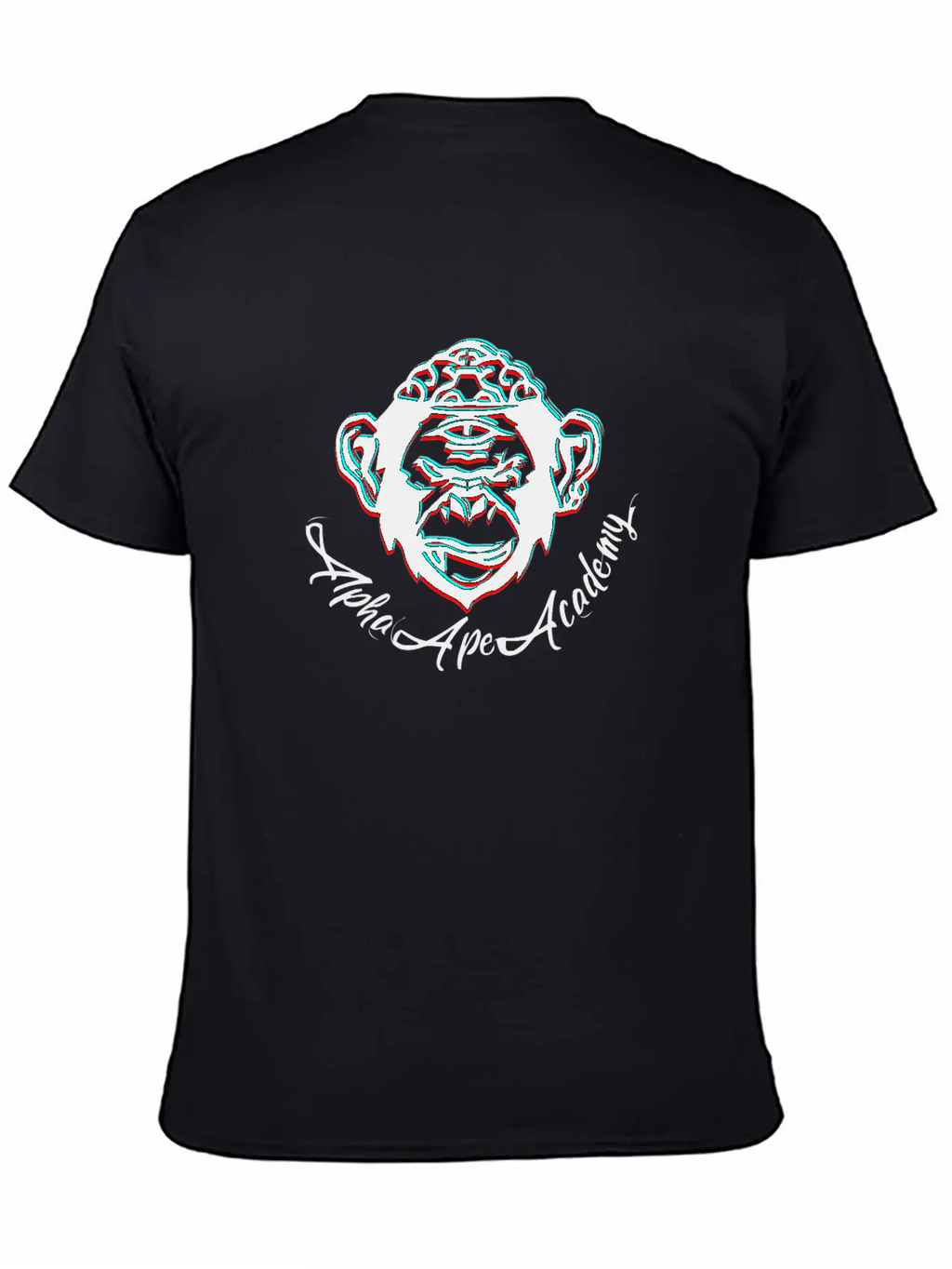 Alpha Ape Academy Classic T Shirt Unisex Casual T-Shirt – Clean Design For Daily Comfort