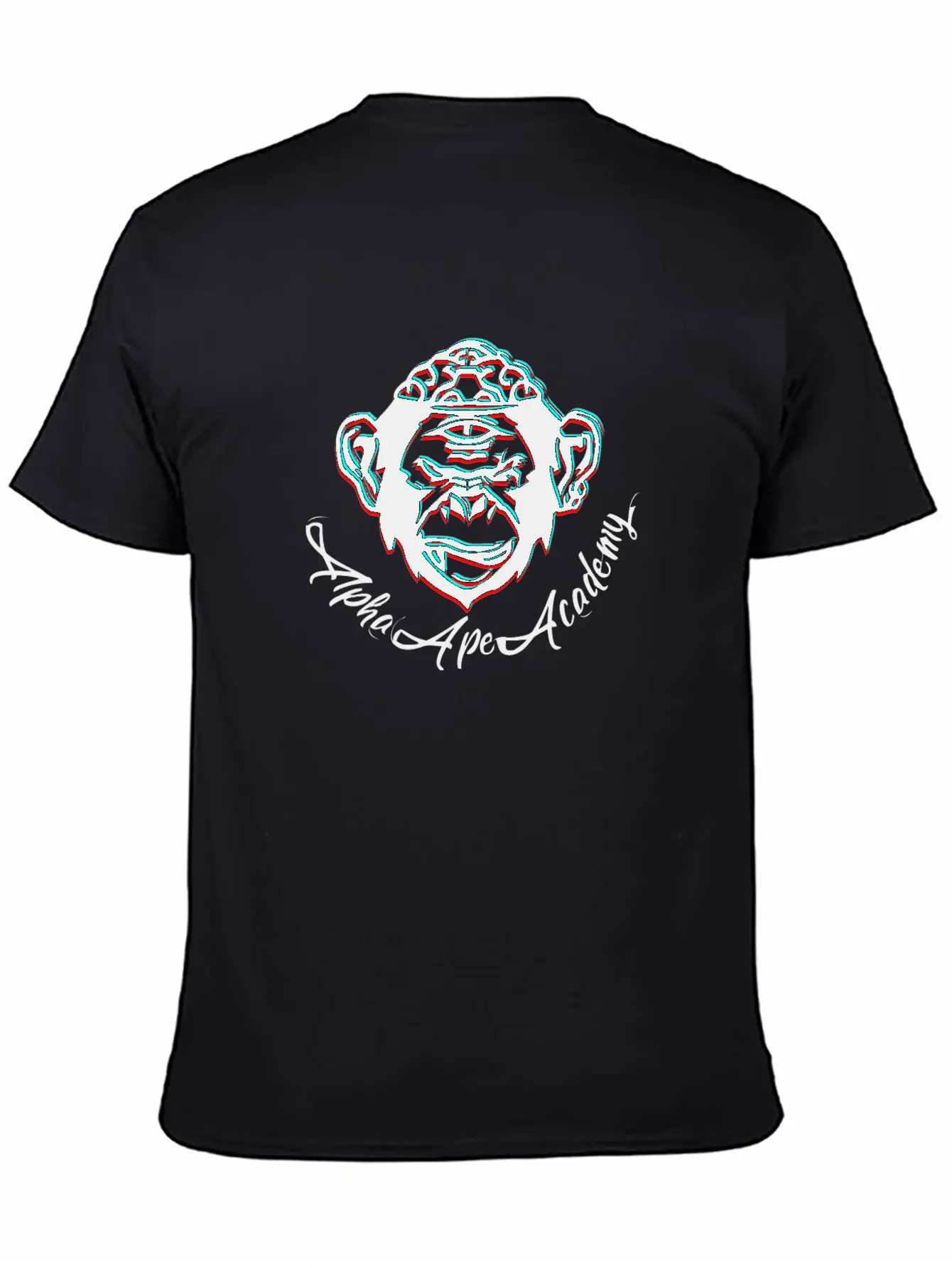 Alpha Ape Academy Classic T Shirt Unisex Casual T-Shirt – Clean Design For Daily Comfort