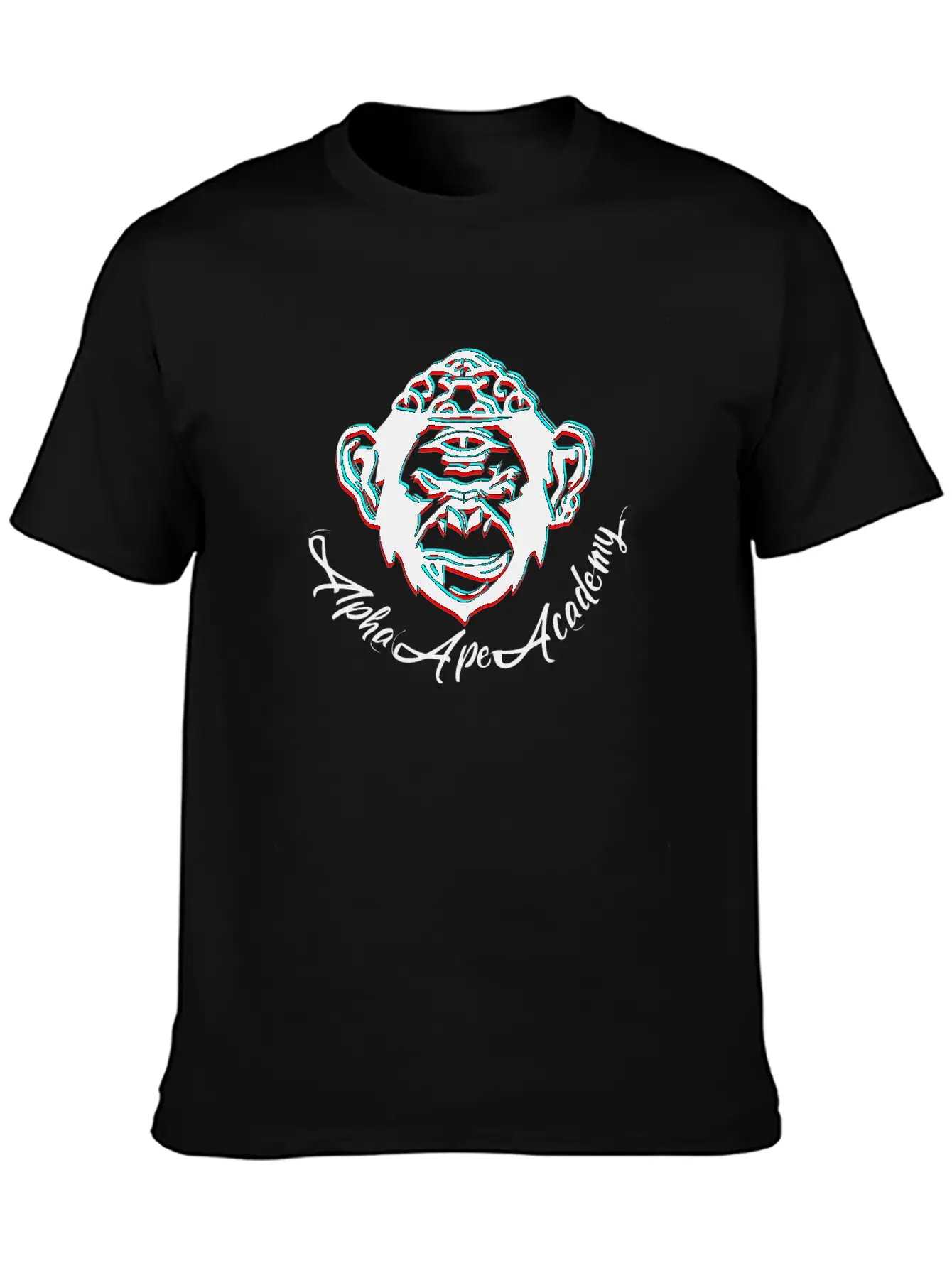 Alpha Ape Academy Classic T Shirt Unisex Casual T-Shirt – Clean Design For Daily Comfort