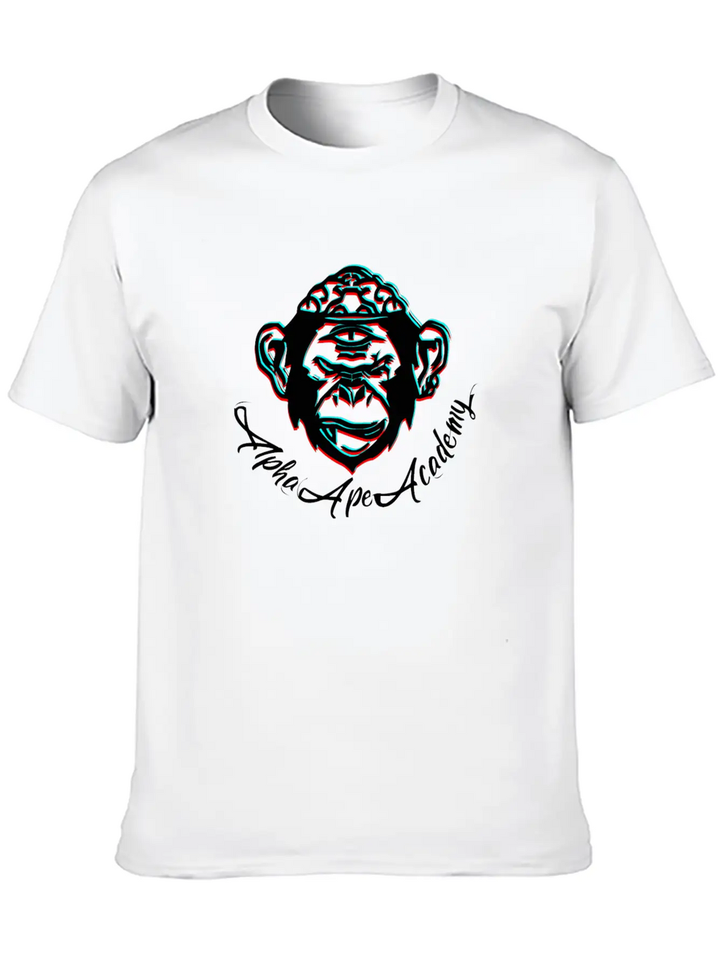 Alpha Ape Academy Classic T Shirt Unisex Casual T-Shirt – Clean Design For Daily Comfort