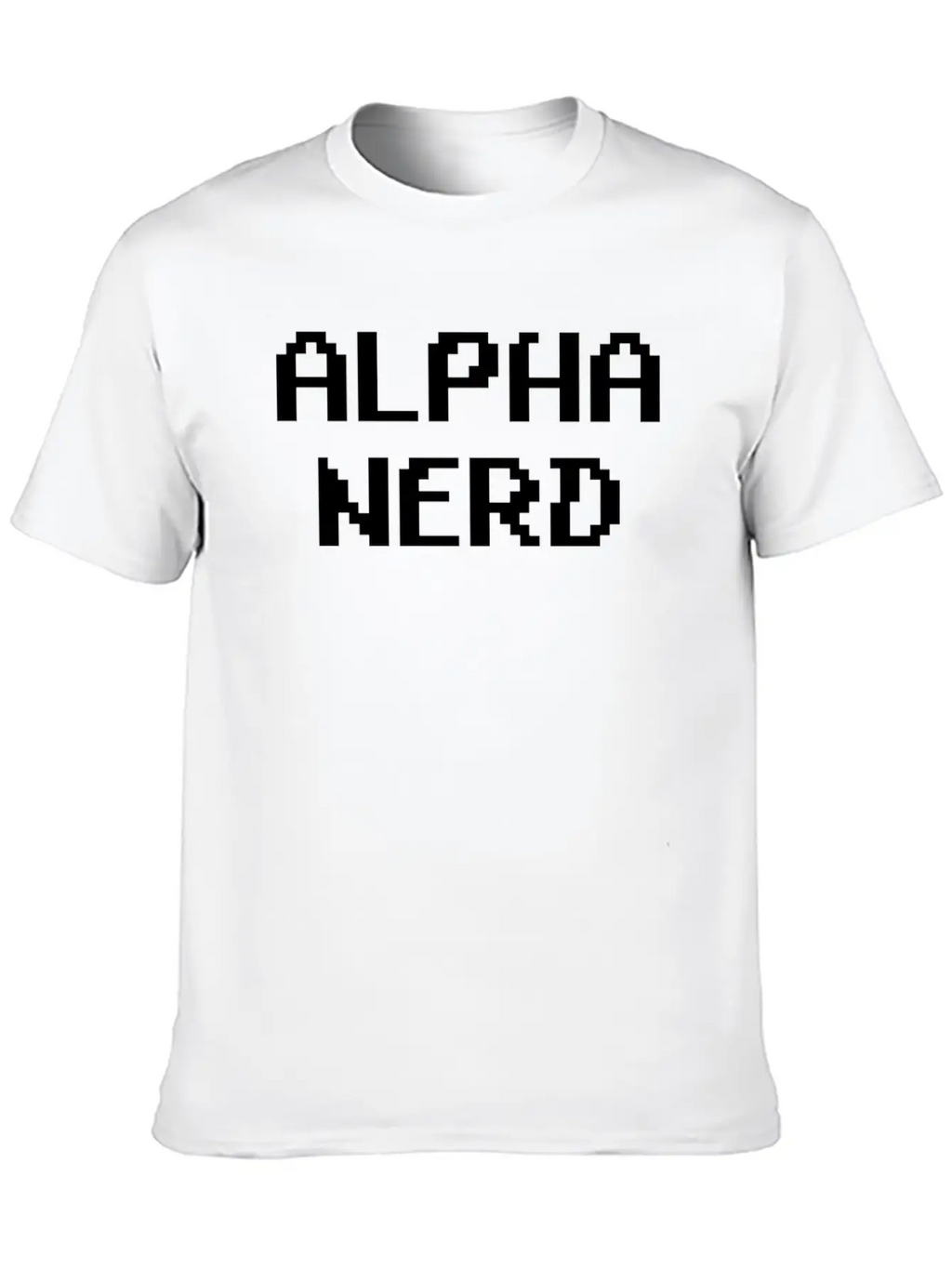 Alpha Nerd Casual Graphic T-Shirt – Simple And Comfortable Daily Wear
