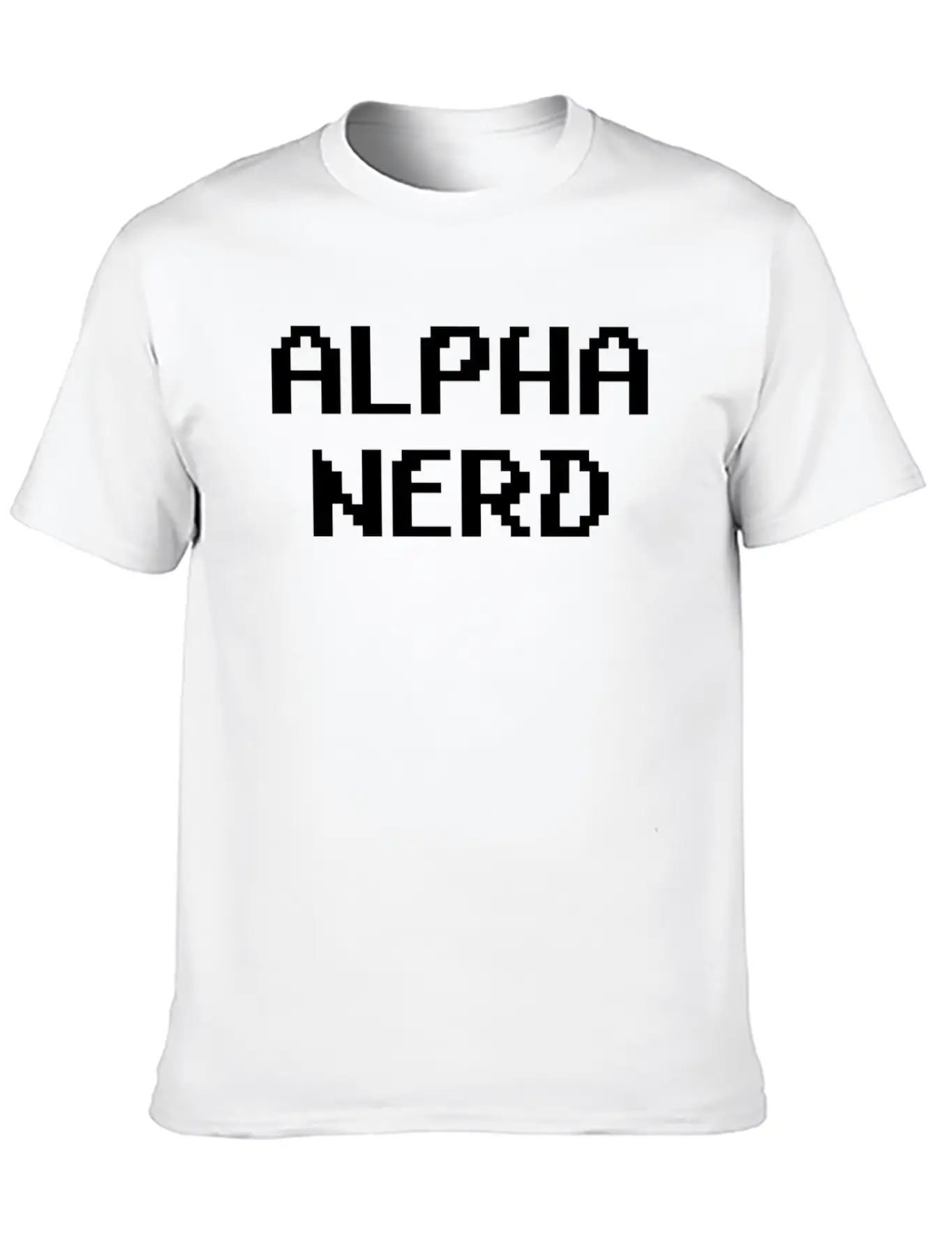 Alpha Nerd Casual Graphic T-Shirt – Simple And Comfortable Daily Wear