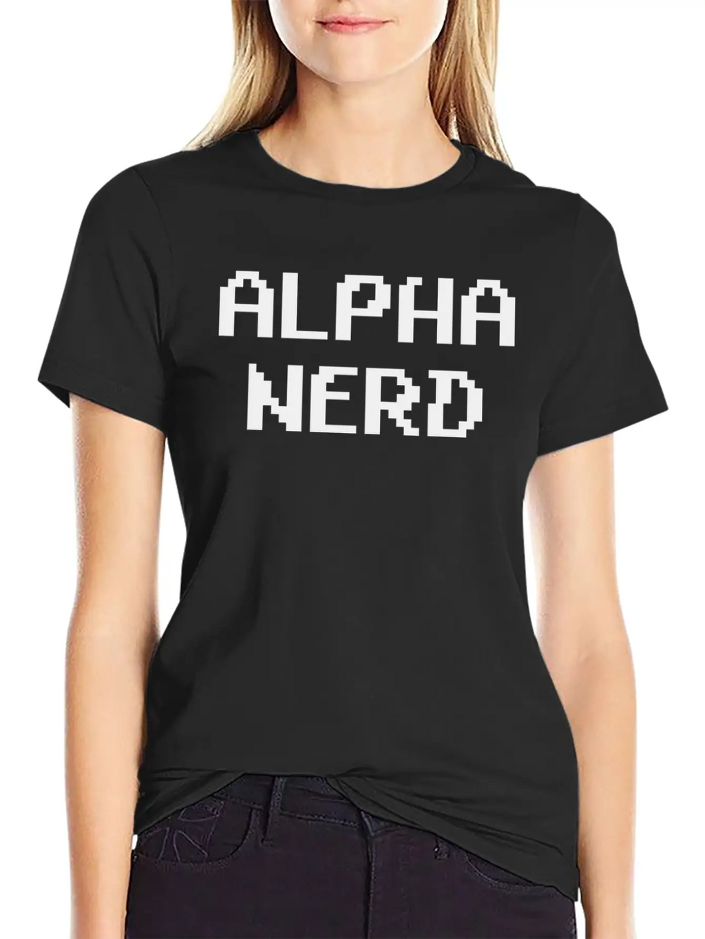 Alpha Nerd Casual Graphic T-Shirt – Simple And Comfortable Daily Wear
