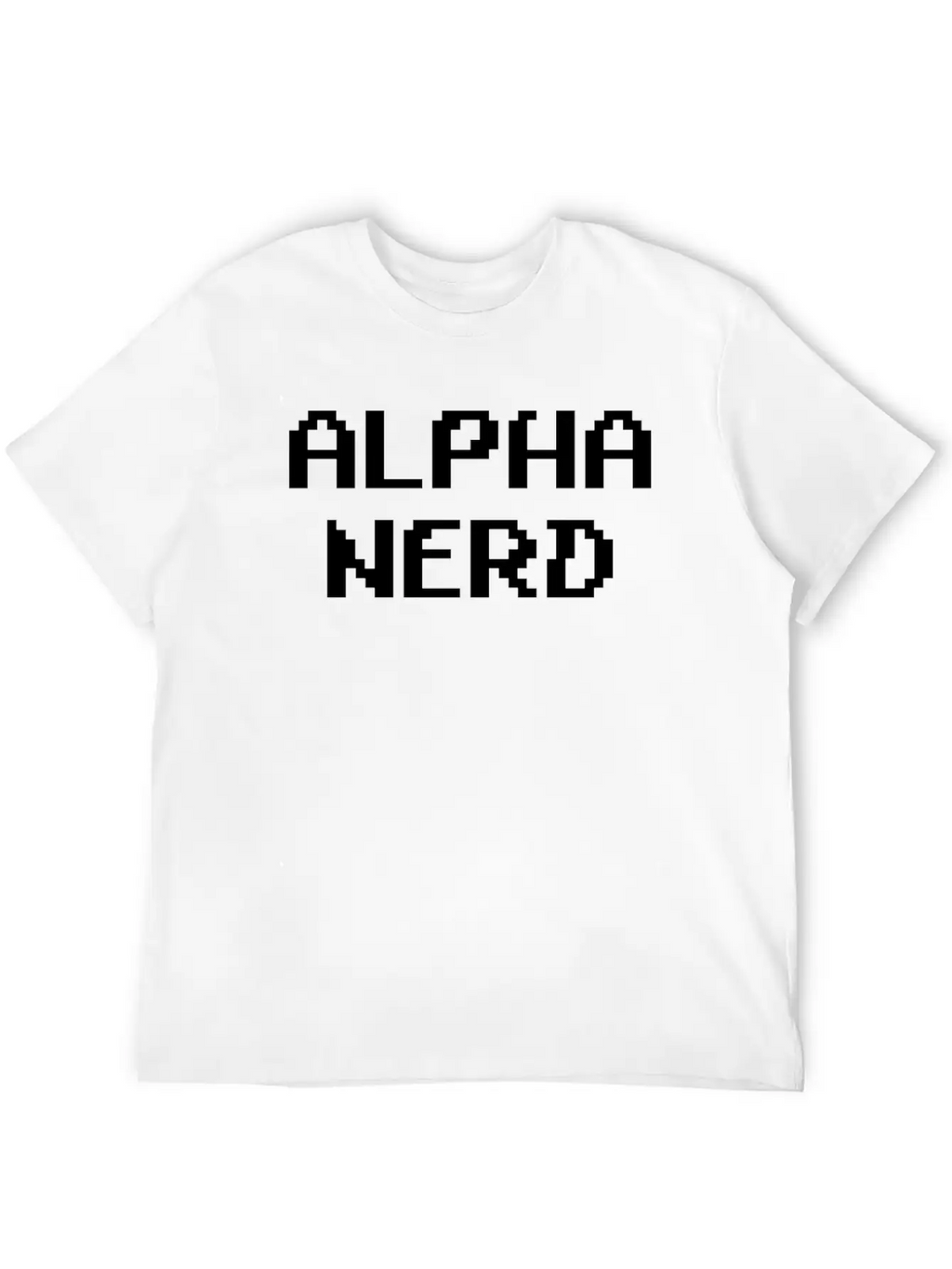 Alpha Nerd Casual Graphic T-Shirt – Simple And Comfortable Daily Wear