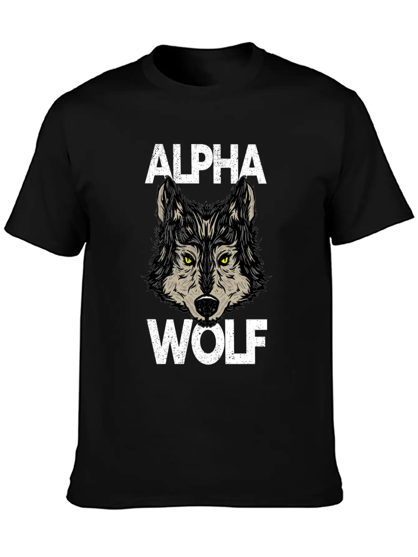 Alpha Wolf Casual Graphic T-Shirt – Simple And Comfortable Daily Wear