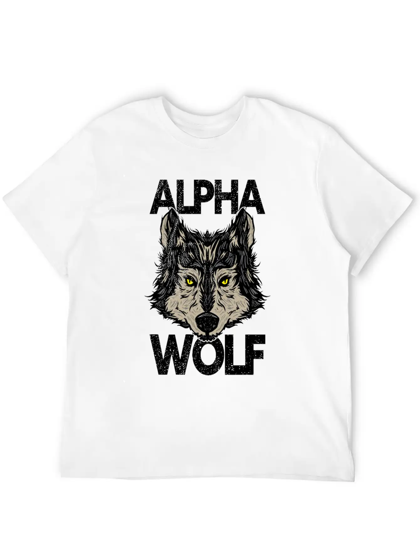 Alpha Wolf Casual Graphic T-Shirt – Simple And Comfortable Daily Wear