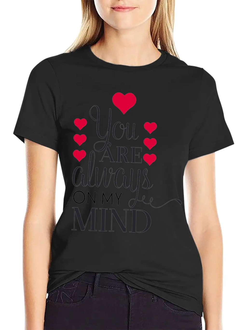 Always On My Mind Stylish Everyday T-Shirt – Unisex Basic Cotton Tee