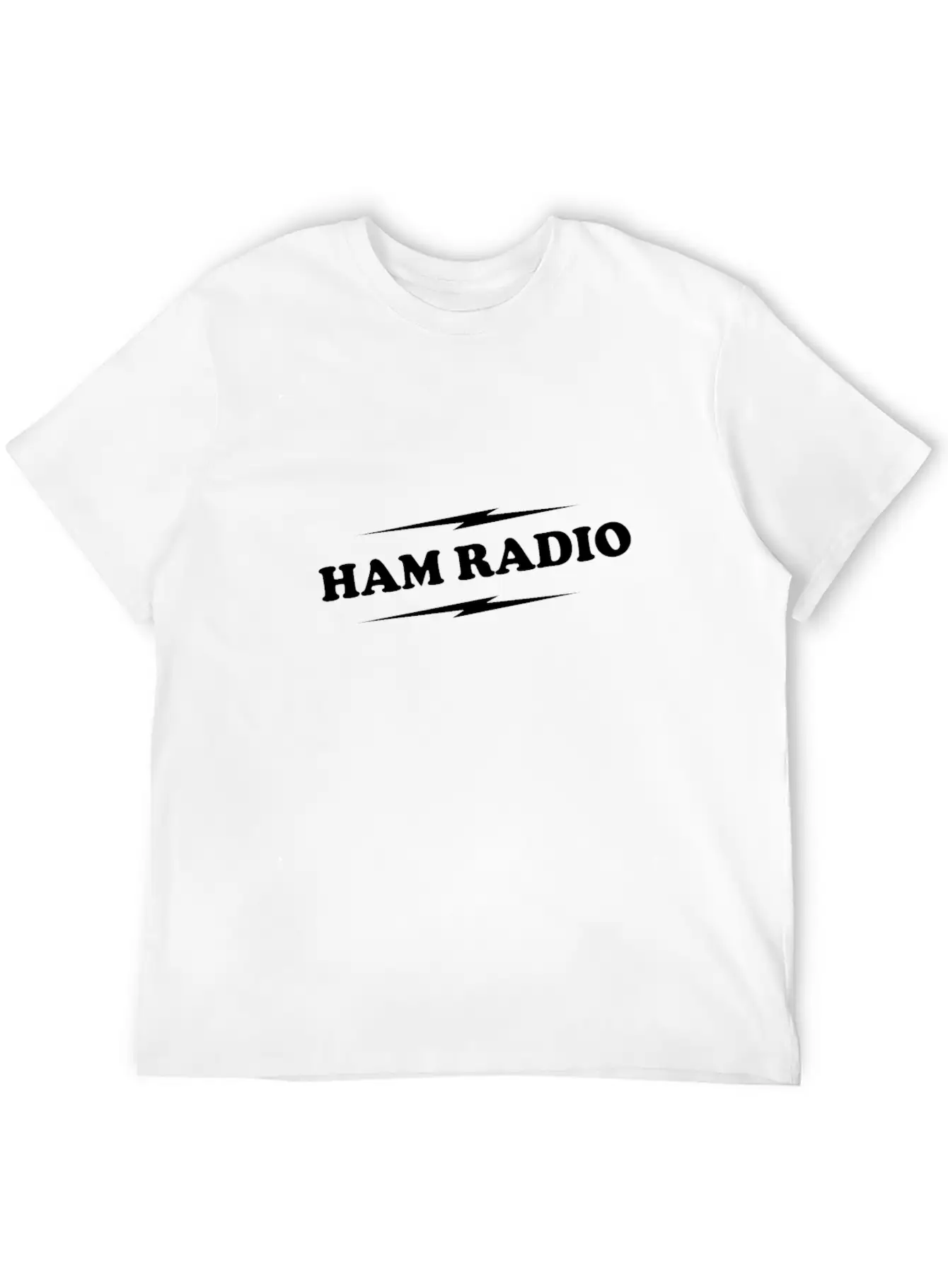 Amateur Ham Radio Dad Grandpa Gift Unisex Casual T-Shirt – Clean Design For Daily Comfort