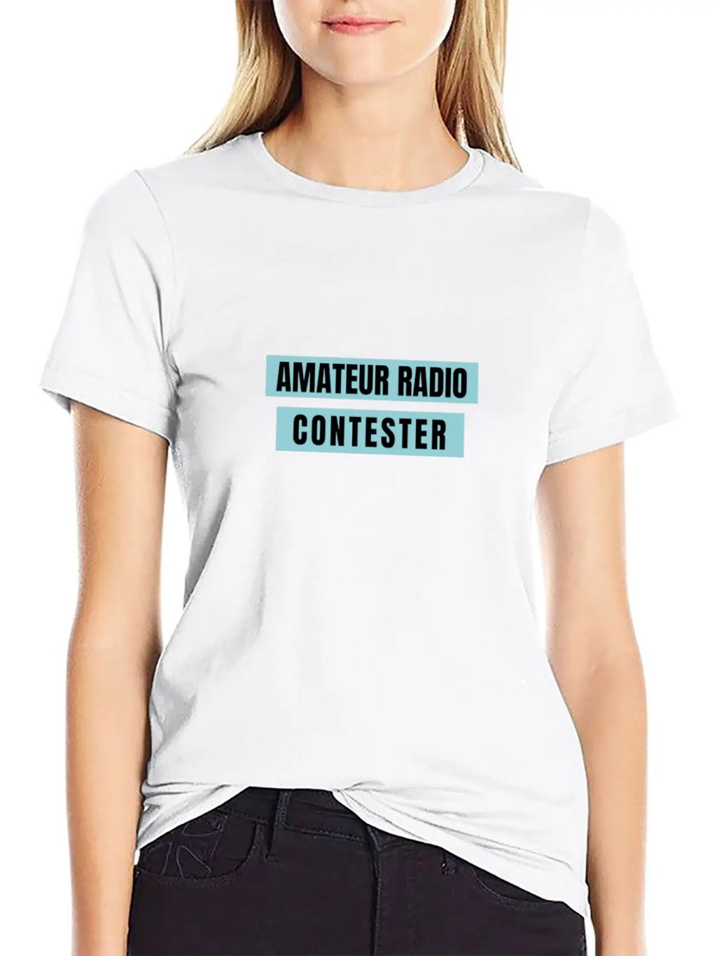 Amateur Radio Contester Unisex Short Sleeve Soft Cotton T-Shirt – Casual Everyday Wear